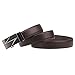 Men's Automatic Buckle Leather Genuine Leather Belts-Black/Brown（A16/23/24/B04）