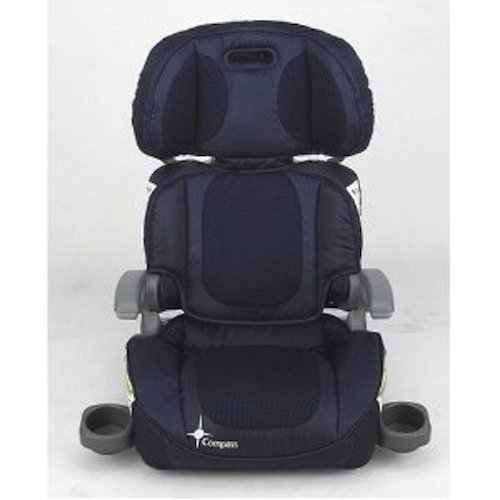 Compass Adjustable Folding Booster Car Seat B500 True Blue Compass Adjustable Folding Booster Car Seat B500 True Blue