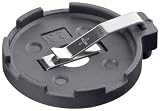 Wentronic Batteriehalter f&uuml;r Knopfzellen bis 23 mm mit Printanschlu&szlig;