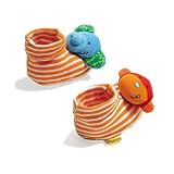 Infantino Foot Rattles - sheep & cow
