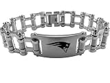 New England Patriots Bike Chain ID Bracelet