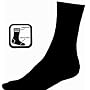 16 Paar Herren Socken schwarz. Qualit�tssocken "Classic Line" mit hohem Baumwollanteil