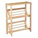 Winsome Wood 2-Tier Bookshelf, Natural
