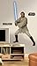 RoomMates RMK1874GM Star Wars Episodes 1 thru 3 ObiWan Peel and Stick Giant Wall Decal
