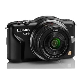 Panasonic Lumix DMC-GF3 12.1 MP Micro Four Thirds Interchangeable Lens Digital Camera with 3-Inch Touchscreen and 14mm F2.5 ASPH Lens