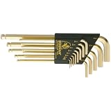 BONDHUS（ボンダス）　L型GOLDヘキサゴンレンチセット(inch)　BLX13G