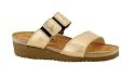 NAOT Ashley Sandal in Gold Leather - Elegant Collection