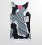 Born Famous Couture Chain Pocket Wash Tank - Multi X Lrg