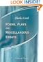 Poems, Plays and Miscellaneous Essays