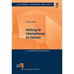 Haftung f�r Informationen im Internet