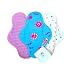 Cloth Pads | Cloth Menstrual Pads | Menstrual Pads | Cotton Menstrual Pads | Washable Menstrual Pads | Organic Menstrual Pads | Organic Cotton Menstrual Pads | Fabric Pads - Sckoon Organic Cotton Cloth Menstrual Pads 3 Day Value Set