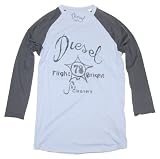 Diesel Thiliano 3/4 Sleeve Logo T-Shirt