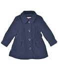 London Fog Girls Battersea Trenchcoat (Sizes 12m - 24m) - Navy, 24 Months
