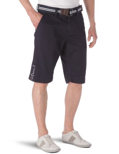 TOM TAILOR Polo Team Herren Bermuda 64002550013/polo bermuda with belt, Gr. 40, Blau (6000 Preisvergleich