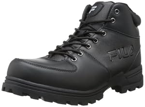 Fila Men's Ascender Hiking Boot,Black/Black,9 M US
