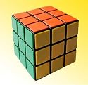 Laptop Kit's Cube Puzzle / Game - Orange, Green, Blue, Yellow, White, Red