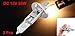 uxcell® 2 x H1 DC 12V 55W Warm White Halogen Bulbs for Car Driving/Fog Light