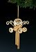 CINDERELLA COACH 24k Gold Swarovski Crystal Wind Chime