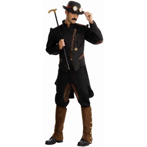 Men s steampunk gentlemen costume - large
