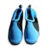 Easy USA - Womens Aqua Water Shoe, Black, Blue