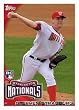 2010 Topps Baseball Card #661 Stephen Strasburg RC - Washington Nationals (Rookie Card - Phenom) HOBBY FACTORY SET VERSION