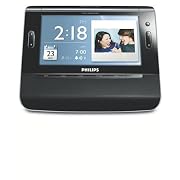 Philips USA AJL308 Clock Radio with 7-Inch TFT LCD Color Display and USB/SD Card Slot