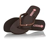 Roxy Bene Flip Flops – Coffee