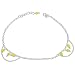 Valentines Gift for Her Anklets Pair Sterling Silver Jewelry 10.5 inches (ganklt018)