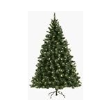 Neo Neon #LED075GFMXS3227HA400LWW 7.5  XMAS White Light Tree