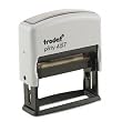 U. S. Stamp & Sign Trodat Economy 12-Message Stamp, Dater, Self-Inking, 3/8 x 2 Inches, Black (E4817)