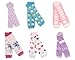 BONAMART ® 6 Pairs Baby Girl Boy Newborn Toddler long Leg Warmer Socks Leggings