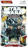  : Star Wars 2009 Comic Book Action Figure 2-Pack Stealth Armor Luke Skywalker and Deena Shan