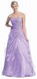 Bridesmaid Strapless Formal Wedding Dress #2545