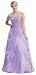 Bridesmaid Strapless Formal Wedding Dress #2545