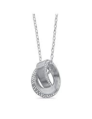 Victoria Kay 1/5ct White Diamond Knotted Fashion Pendant in Sterling Silver (J-K, I2-I3)