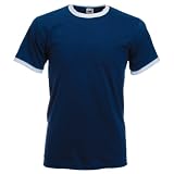 Fruit of the Loom Ringer T-Shirt - 7 Colours