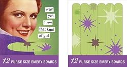 anne taintor why yes, I am that kind of girl Emery Boards