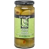Sable & Rosenfeld Vermouth Tipsy Olives Stuffed with Pimento Paste, 4.94-Ounce Glass Jars (Pack of 6)
