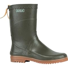 Aigle Herren Gummistiefel Naturkautschuk Gr.41 khaki