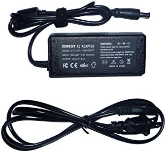 House Wall Ac Power Adapter Charger Cord for Toshiba Satellite Laptop Pc C55dt-a5307 C55dt-b5245 C55t-a5102 C55t-a5103 C55t-a5314 C55t-b5109 C55t-b5110 C55t-b5230 C55t-b5286