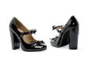 Penthouse Women's PH455-MOLLY, 4" Patent Mary Jane.