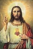 Kunstdruck / Poster: Anonymous, Hl. Herz Jesu, 20 x 25