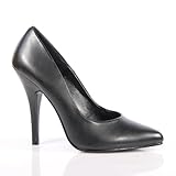 5 Inch Sexy High Heel Shoe Women's Dress Shoes Classic Pump Shoes Black Size: 8