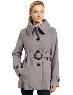 Buy Womens Foldover Neck Belted Jacket