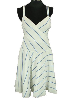 Lauren by Ralph Lauren Paula Striped Dress