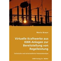 Virtuelle Kraftwerke aus KWK-Anlagen zur Bereitstellung von Regelleistung: Technische und wirtschaftliche Potenzialanalyse