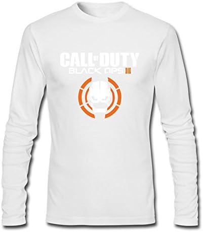 Nisnao Men's Call of Duty Black Ops 3 Long Sleeve T-Shirt
