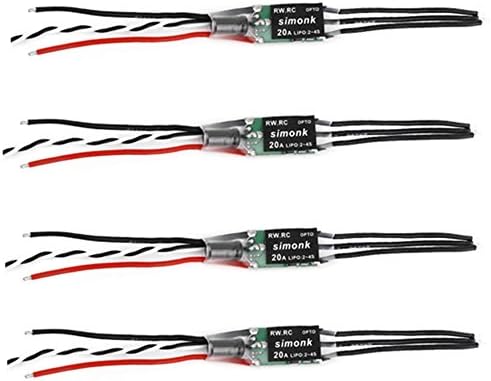 20A Mini 20 AMP SimonK ESC OPTO PWM 2 - 4S for QAV250 Quadcopter 4 Pcs