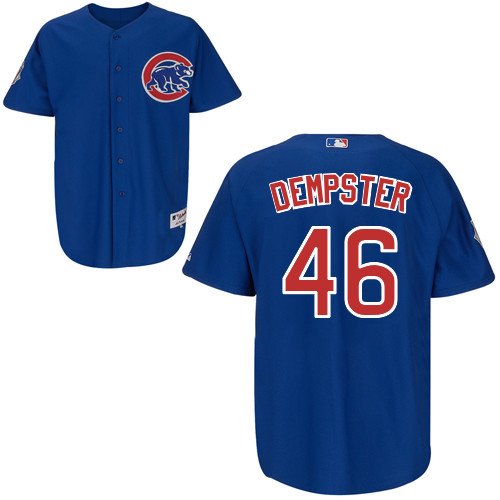 Ryan Dempster Chicago Cubs Authentic Alternate Jersey by Majestic Select Jersey Size: 48 - X-Large