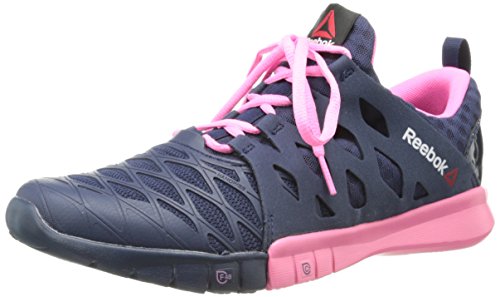 Reebok Women’s Reebok ZRX TR Cross-Training Shoe,Collegiate Navy/Electro Pink/Happy Pink,6 M US
